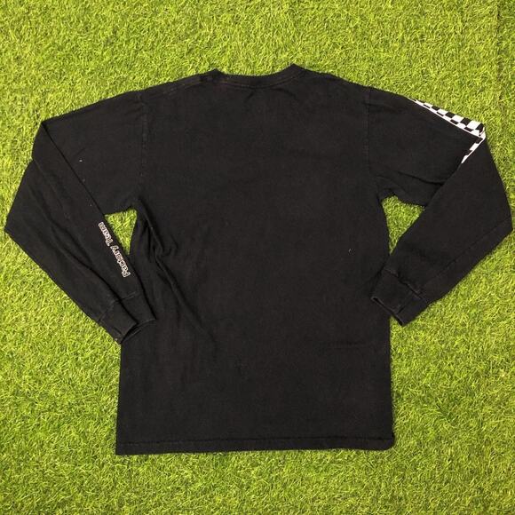 Retro Navy Vans Graphic Long-sleeve Tee - Picture 2 of 5